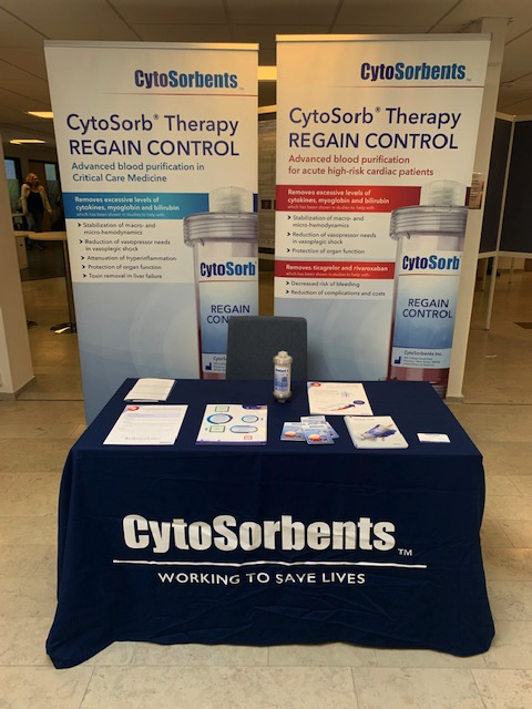 CytoSorbents's tweet photo. We are excited to announce our participation in the 7th International Society of Cardiovascular Infectious Diseases (#ISCVID) Symposium 2024 in Malmö, Sweden!🩺
We look forward to inspiring encounters and deep dives into the latest research findings&treatment methods. #CytoSorb https://t.co/5FRWgchqly