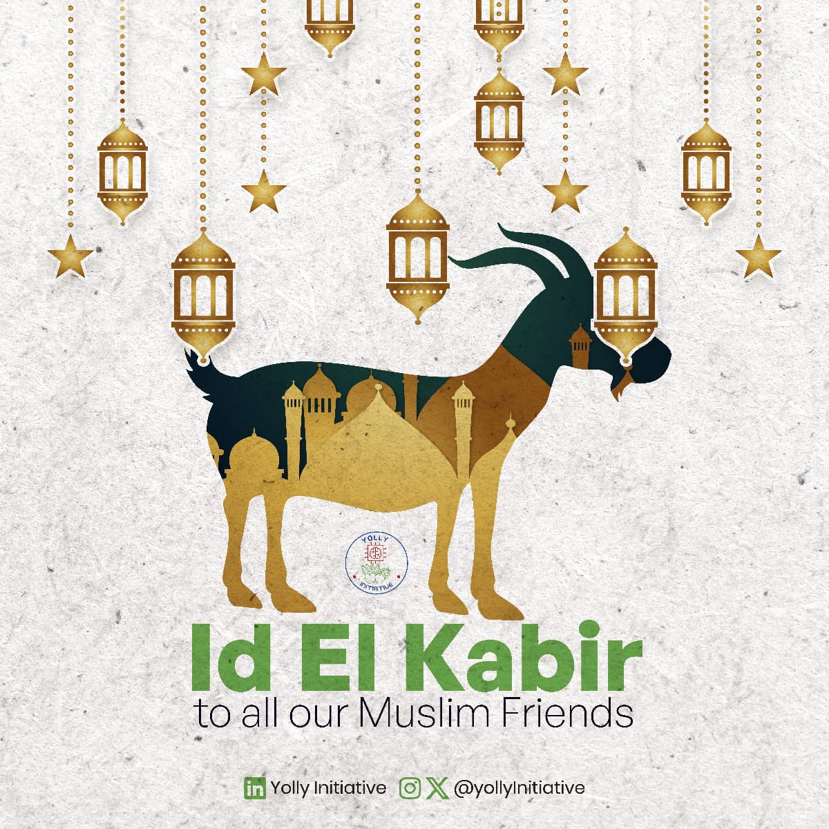 YollyInitiative's tweet photo. All you have been asking from the God will be giving to you and He shall grant all your wishes, may God almighty bless you abundantly. From this day onward, God will take you to a higher level, guide and protect you and everyone of us to see more Eid to come. Amen #EidAlAdha https://t.co/IjSfmbf99v