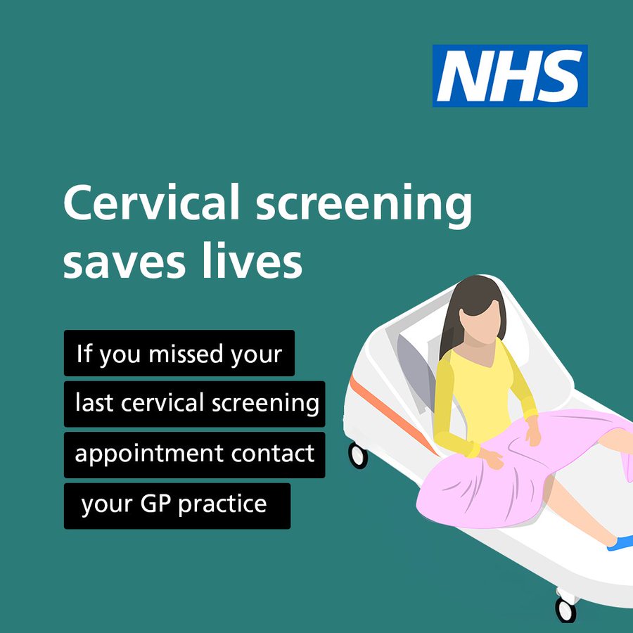 It's #CervicalScreeningAwarenessWeek.

It's not a test for cancer. It's a test to help prevent cancer.

The cervix is checked for certain types of human papillomavirus (HPV) that can cause changes to your cells. 

Attend your screening when invited - 💙nhs.uk/conditions/cer…