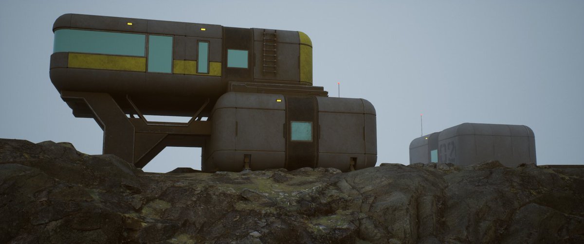 TruthsEdge's tweet photo. Looking back at scene I worked on a few years ago during college. It would be nice to completely redo this project someday. I’m curious to hear how you would have approached this scene differently. #gameart https://t.co/s5CMUF2cPF