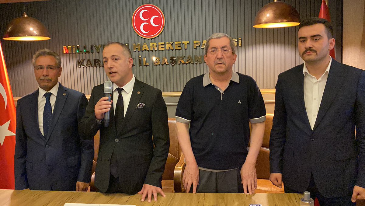 Milliyetçi Hareket Partisi İl başkanlığının düzenlemiş olduğu bayramlaşma programına katılım sağladık.