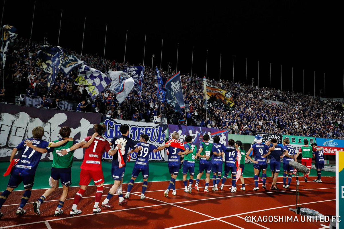 __takumi27's tweet photo. 全員で苦しんだ、全員で努力したからこそ、全員の力で掴んだ勝利は格別だった。
内容は全く満足できるものではなかったけどここまでついてきてくれたサポーターと勝ち点3を勝ち取ることができて本当によかった。
勝つってやっぱり最高だ。
次もまた全員で最高の準備をしよう。
#鹿児島ユナイテッドFC https://t.co/3qSipMfqsO