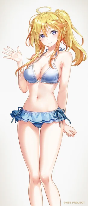 水着モード ポニテソフィア #ハイスピ 