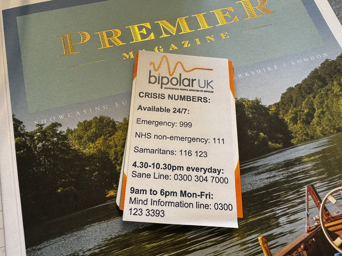StudyBipolar's tweet image. Some great resources from @BipolarUK if anyone is in need 🤝