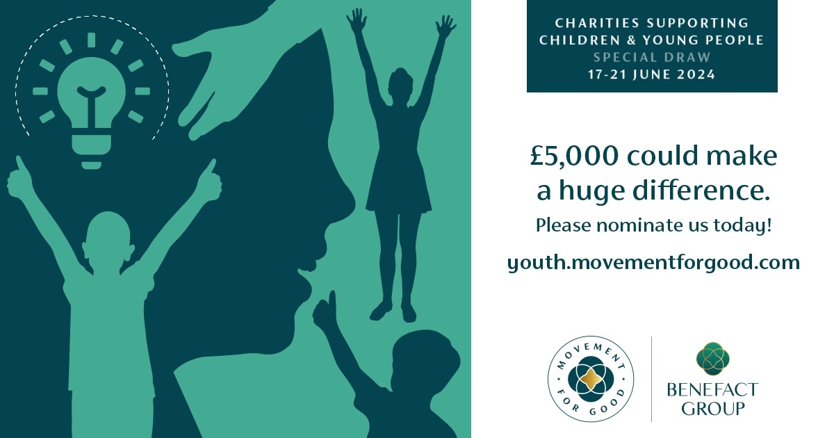 Movement for Good - Nominate a charity for an award.