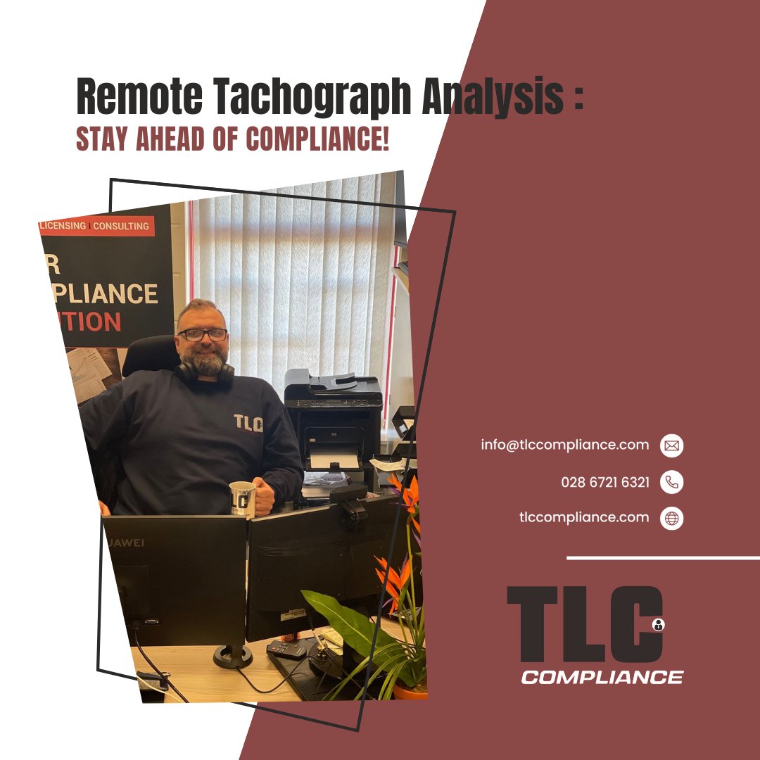 TlcCompliance's tweet image. Ensure compliance with our Remote Tachograph Analysis. Accurate, efficient, and convenient. Book a compliance audit today. Visit tlccompliance.com/service/remote… 📞028 6721 6321 📧info@tlccompliance.com #TachographAnalysis #Compliance #TLCCompliance