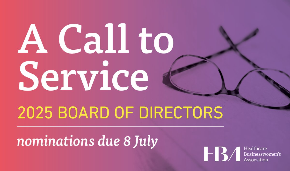 HBAnet's tweet photo. We are seeking diverse strategic leaders with global experience and a passion to pursue gender parity and to serve on the board of directors and nominating committee. Nominations due by 8 July. https://t.co/SzkLkjOxIn

#HBAimpact #genderequality #healthcare https://t.co/Ym4CQEx1f7