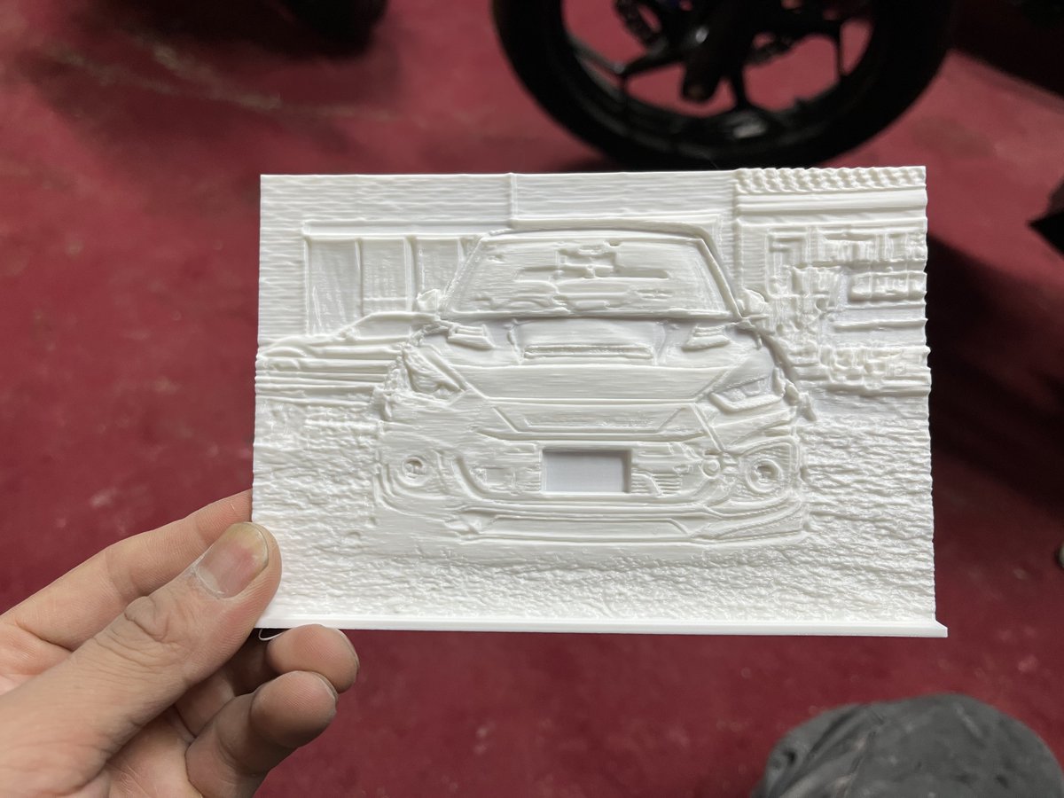 kookys_japan's tweet photo. 写真を3dプリントしてみた
裏から光当てると浮かび上がる📷 https://t.co/osLY1Ztr02