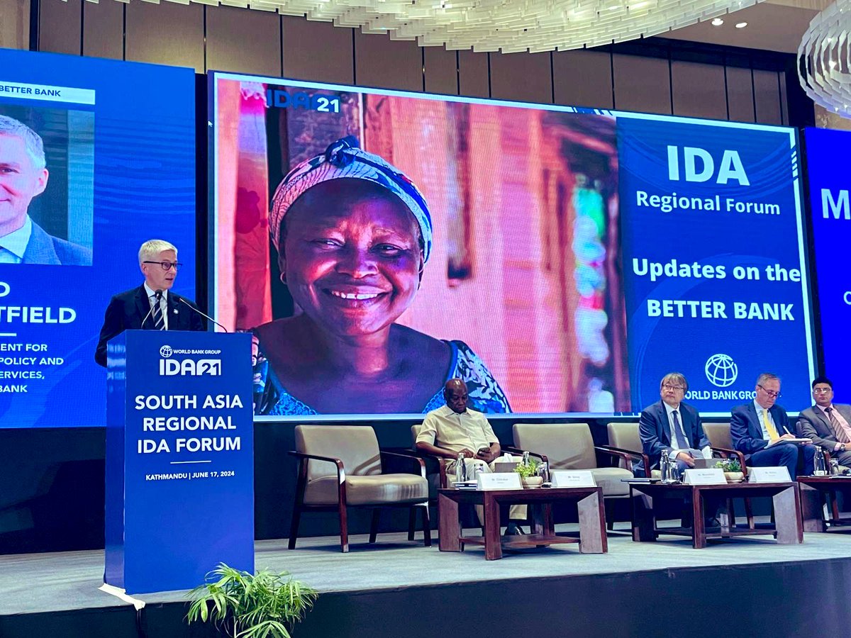 Ed Mountfield (@edmountfield) on Twitter photo Energizing to meet with civil society partners here in #Nepal. Rich discussion on the new <a href="/WorldBank/">World Bank</a> Group Scorecard, Crisis Toolkit & other ways we're working to be a #BetterBank.
Engaging #CSOs is a key part of the #IDA21 replenishment & essential to ensuring that #IDAworks. Energizing to meet with civil society partners here in #Nepal. Rich discussion on the new <a href="/WorldBank/">World Bank</a> Group Scorecard, Crisis Toolkit & other ways we're working to be a #BetterBank.
Engaging #CSOs is a key part of the #IDA21 replenishment & essential to ensuring that #IDAworks.
