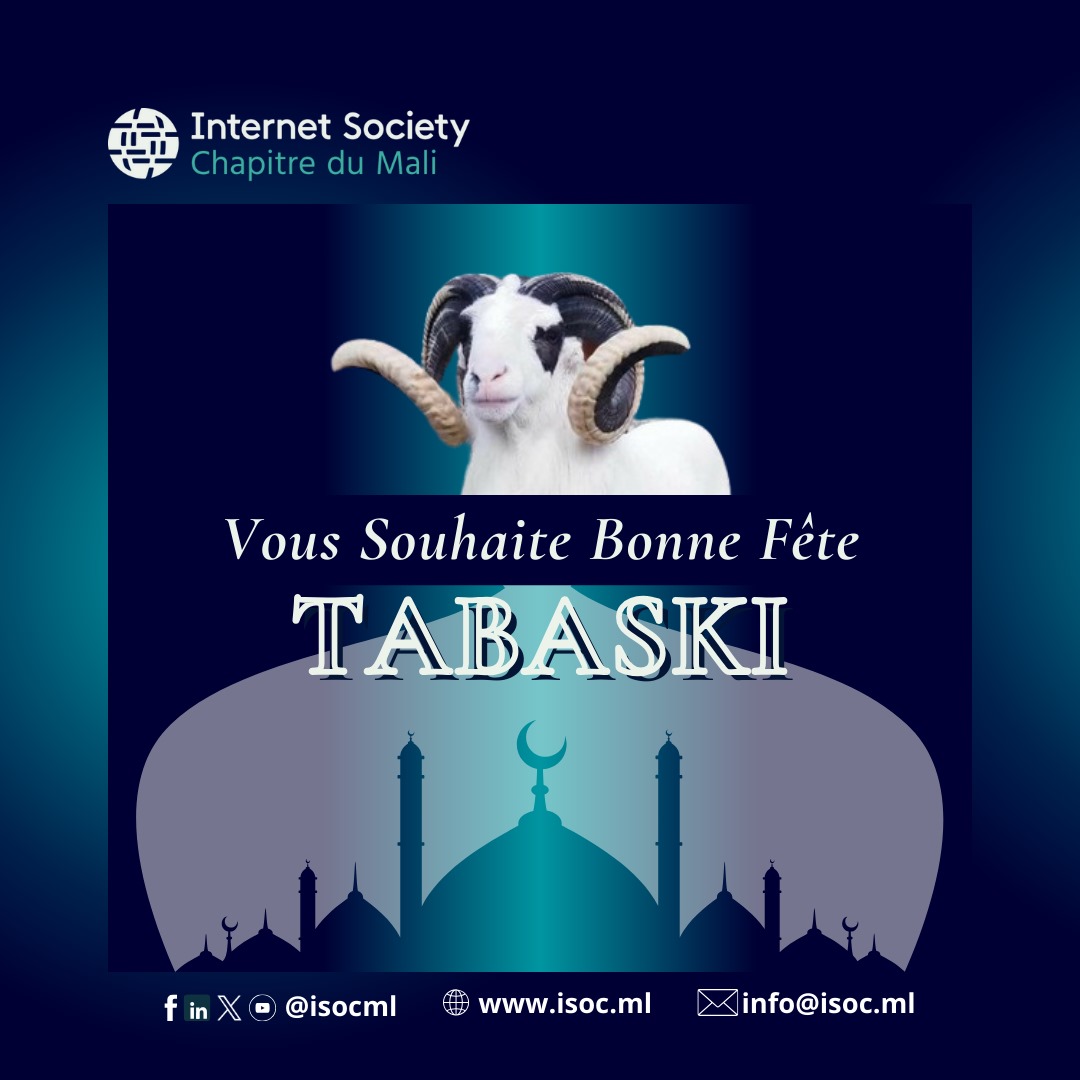 isocml's tweet image. Internet est un moyen pour les humains de maintenir des relations dans la parfaite harmonie malgré les distances. Profitez-en pour passer une excellente fête de Tabaski avec vos proches !

Bonne fête à toutes et à tous !

#tabaski2024 
#InternetPourTous 
#TousSuŕInternet