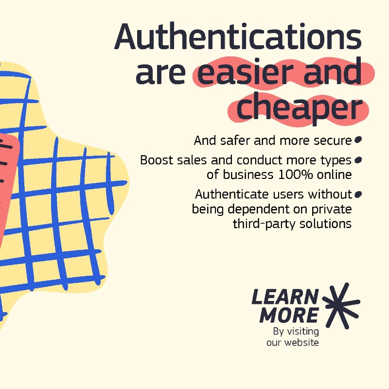 EUdigitalID's tweet photo. Verifying who your customers say they are can be costly. The EU Digital Identity Wallet will provide a secure and reliable means to authenticate users that will function across the entire EU.

👇 Head to our website to learn more about the many benefits the wallet will bring: