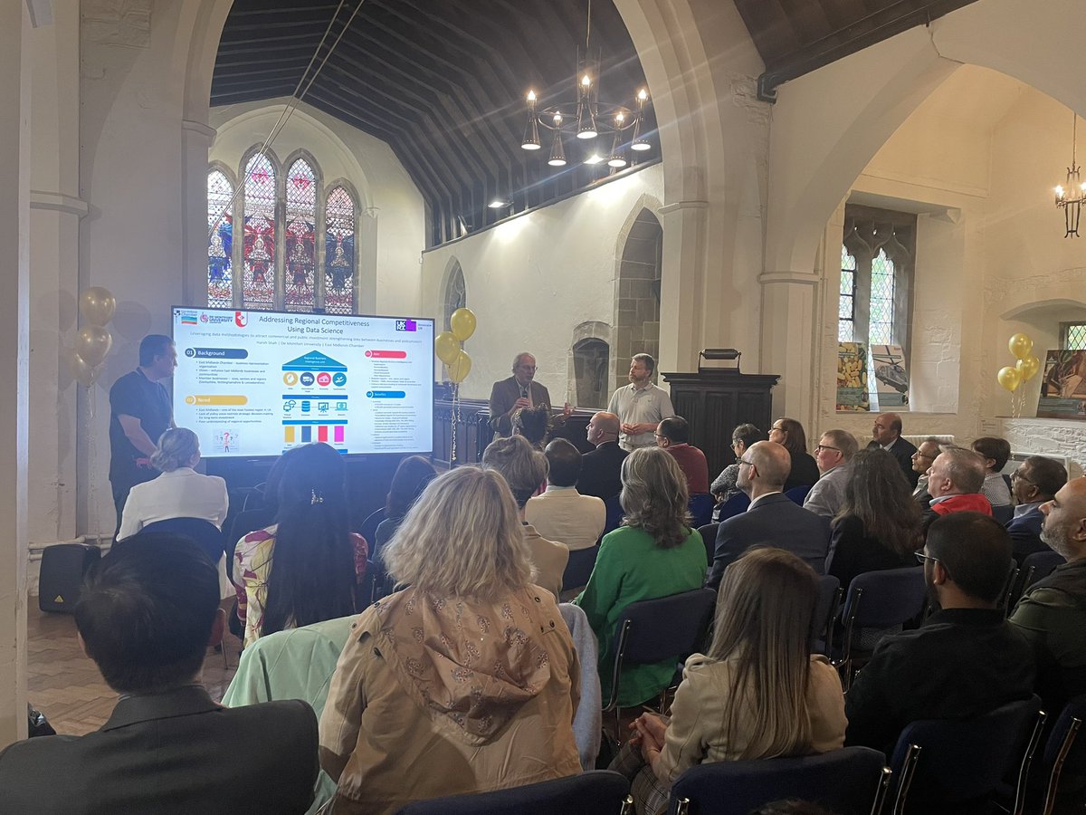 DMU Research (@dmuresearch) on Twitter photo Professors David Rae <a href="/warycat/">David Rae - Freedom, hope, humanity, ecology</a> Edward Cartwright <a href="/cartwright_e/">Edward Cartwright</a> and Mario Gongora present on the hugely successful KTP with <a href="/EMChamberNews/">Chamber Newsroom</a> that resulted in a new data powerhouse for the region <a href="/leicscastlebs/">Follow @DMUBAL</a> Professors David Rae <a href="/warycat/">David Rae - Freedom, hope, humanity, ecology</a> Edward Cartwright <a href="/cartwright_e/">Edward Cartwright</a> and Mario Gongora present on the hugely successful KTP with <a href="/EMChamberNews/">Chamber Newsroom</a> that resulted in a new data powerhouse for the region <a href="/leicscastlebs/">Follow @DMUBAL</a>