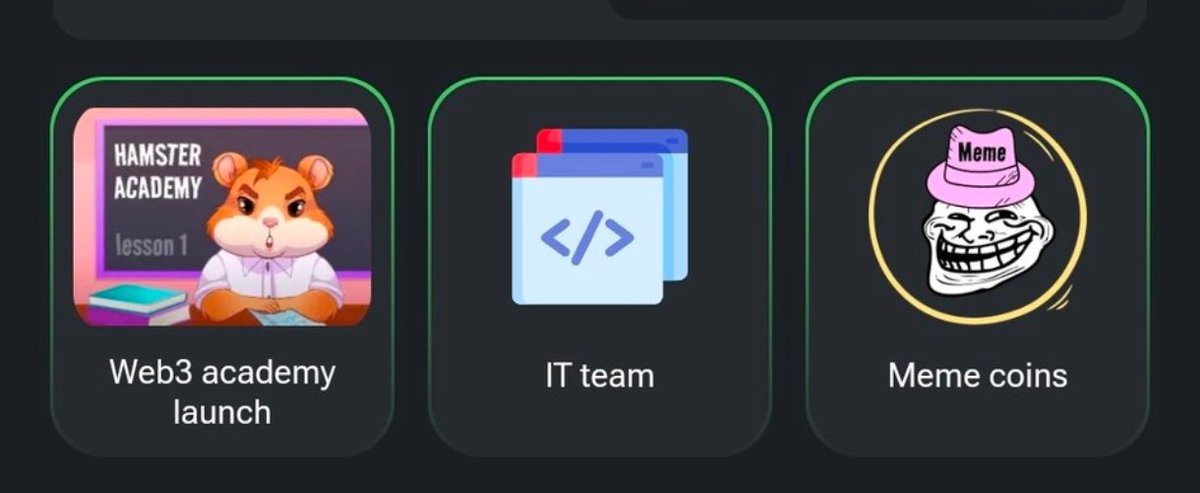 Combo diário do Hamster Kombat (daily combo) 17/07!

Segue aí pra mais dicas do Hamster Kombat e do mundo cripto!

#hamsterkombat #ton #Airdrop #p2e #playtoearn #cripto #crypto