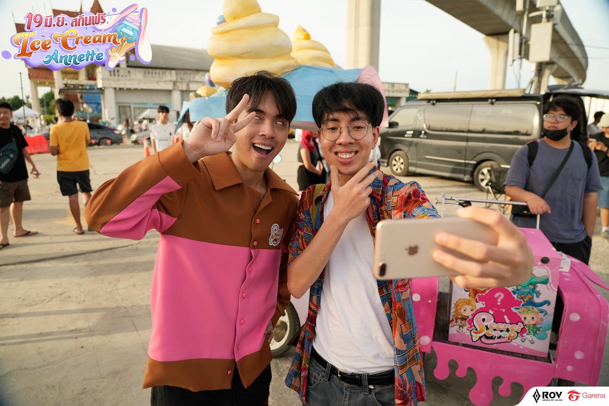 GarenaRoVTH's tweet photo. #RoV #แจกฟรี #IceCreamAnnette #RoVIcecream #Annette #กายหงิด #WawaGamer https://t.co/4hT6H9wxhB