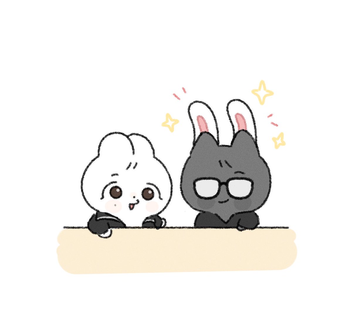 moongmangsik's tweet photo. 진짜토끼 가짜토끼 https://t.co/uDNTW0bpGh