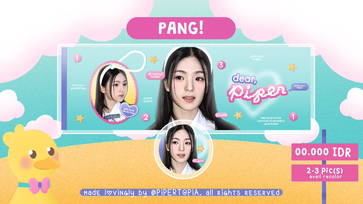 herjmes's tweet photo. @potraait @valkyriue @tinyside ꪆৎ ˚⋅ RT untuk 'PANG!' dari @PiPERTOPiA https://t.co/WITGkF1Dkz