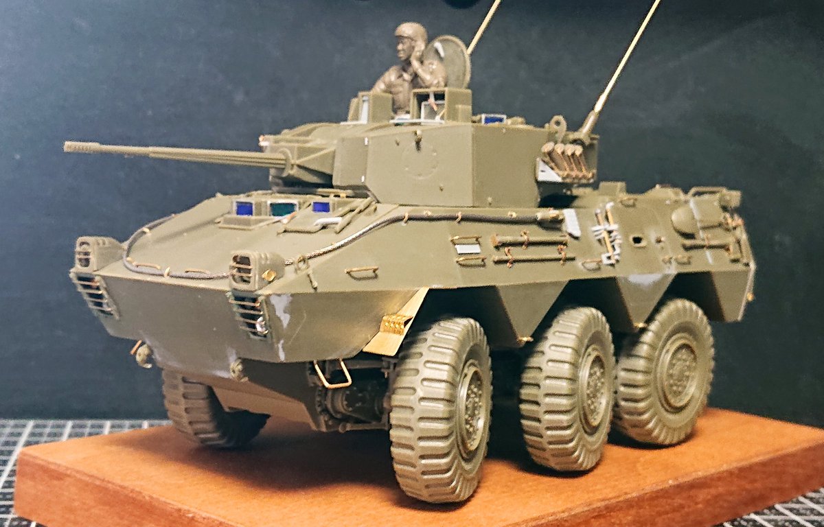 製作カロリーが高かったプラモ ピットロードの87式偵察警戒車 初期の