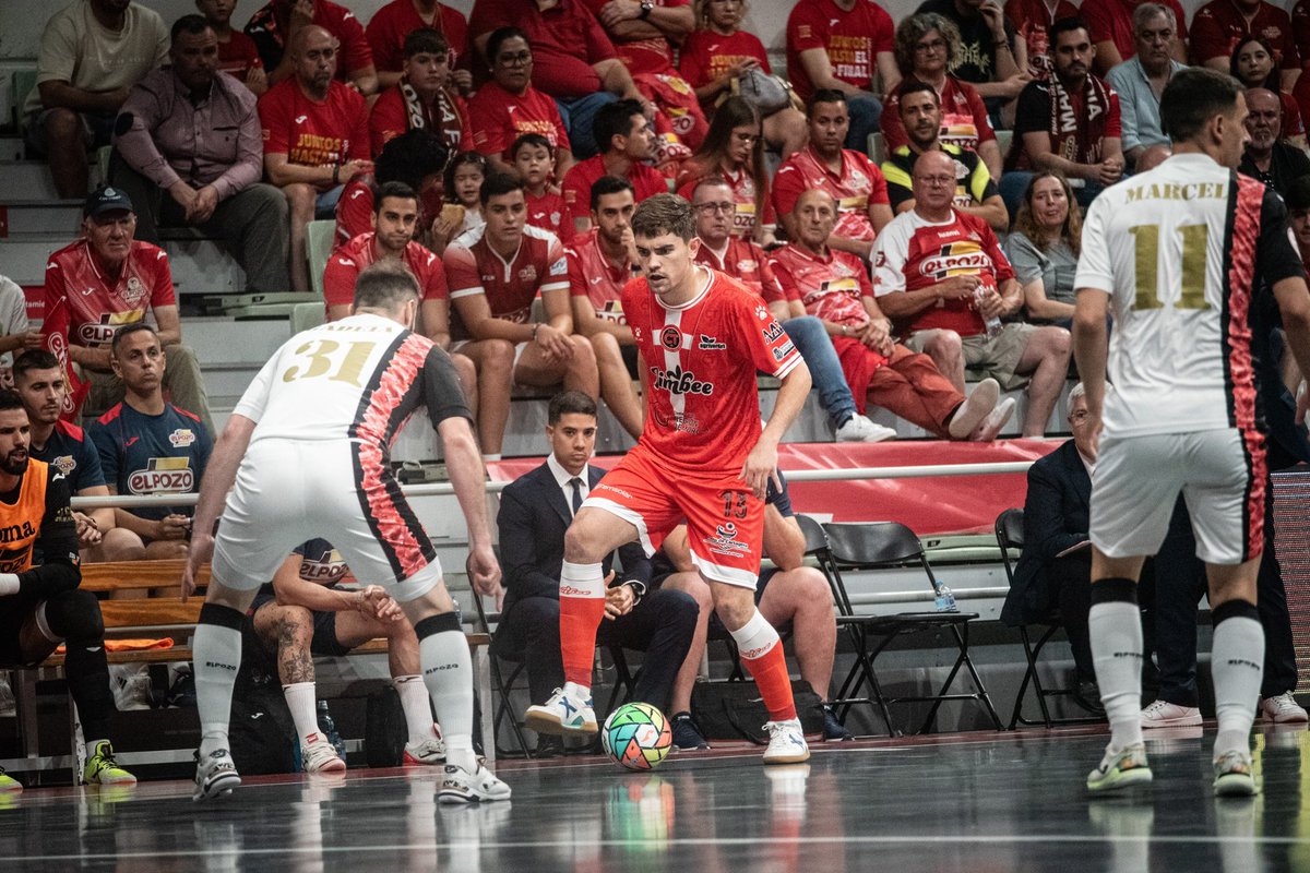 🏆 FINAL DE LIGA (2•Partido)

🆚 El Pozo Murcia 
⏰ 20:00
🏟️ Palacio de los deportes de Murcia
📺 <a href="/Teledeporte/">Teledeporte</a>

¡Vamos con todo <a href="/JimbeeCartagena/">Jimbee Cartagena Costa Cálida</a>! ❤️

❌ <a href="/Munichsports/">MUNICH Sports</a> 
💚 <a href="/Proneosports/">Proneo Sports・プロネオ</a>
🖥️ <a href="/Ymksport/">YMK Sport</a> 

#SomosJimbee  #SomosCartagena #M13