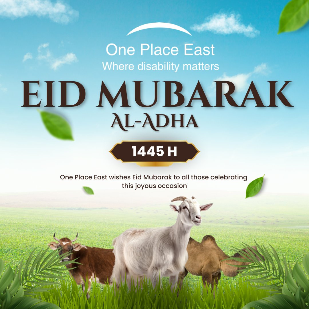One Place East wishes Eid Mubarak to all those that celebrated Eid yesterday, and celebrating today. 

#OnePlaceEast #eidmubarak #eidmubarak2024 #EidulAdha2024