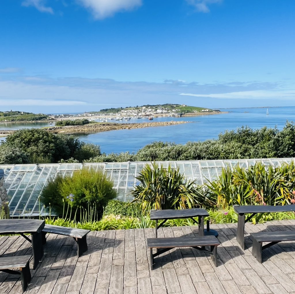Julietsgarden's tweet photo. Beautiful day here on Scilly - nice start to the week ☀️ https://t.co/O3OpVSpnPt