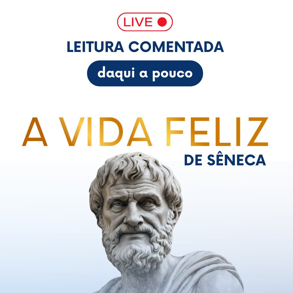 prof_lhg's tweet photo. Daqui a pouco, às 10h, teremos a nossa live semanal de leitura comentada do livro 'A Vida Feliz', de Sêneca, no Instagram @profluciahelenagalvao. https://t.co/3YPIfMAsfp