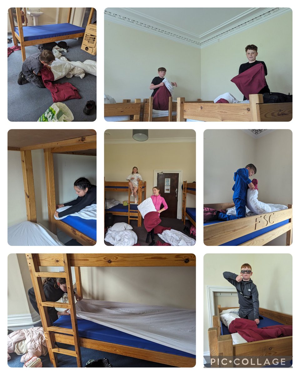 Next job....bed making 💪🛏️