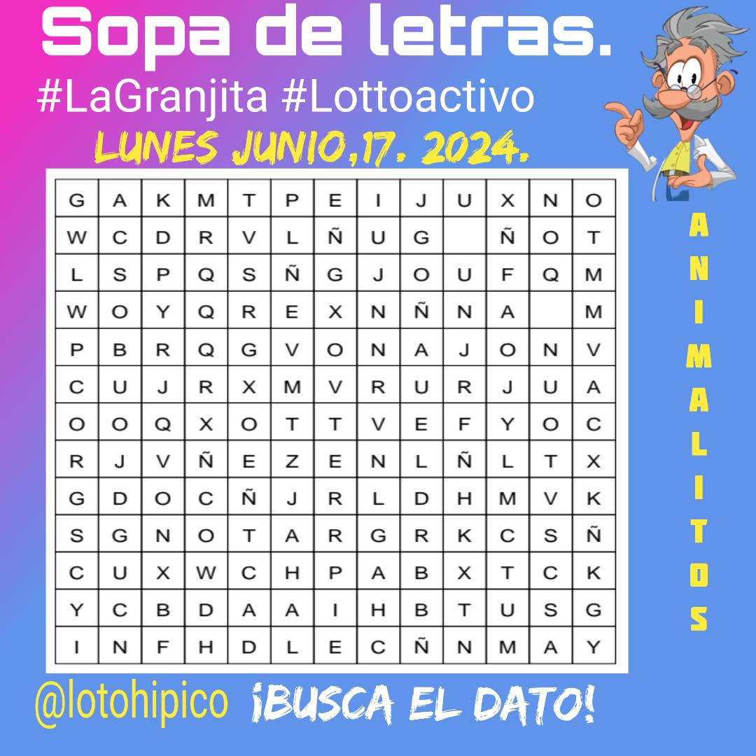 lotohipico's tweet photo. Regalitosss... 👏😜
#SOPADELETRASANIMALITOS
#ANIMALITOS #LOTTOACTIVO
#LAGRANJITA #Loterias #Venezuela
#LUNES JUNIO,17. 2024.
Suscripciones. Dos (2) super fijos
04122747506.📲
Whatsapp.
Síguenos canal YouTube
Loto Hípico.
Agradezco dar un retweet https://t.co/SuZdUsPj5Z