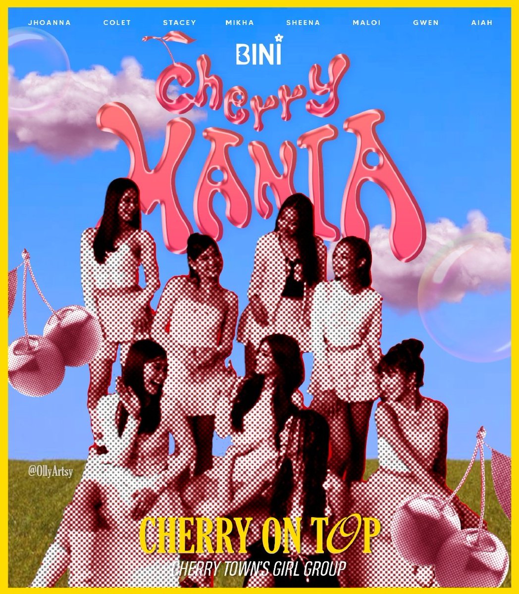 OllyArtsy's tweet photo. #BINI_CherryOnTop : CHERRY MANIA

#BINI https://t.co/NhFHUAV2aP