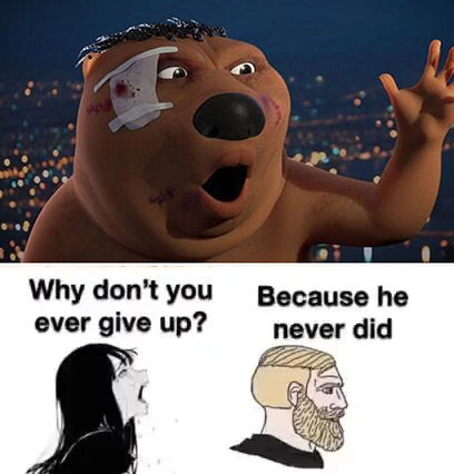BeaverMemeCoin's tweet photo. Never give up. $BEAVER https://t.co/wMTbgF7dTS