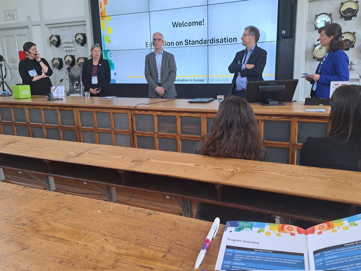 Daniel Massó Aguado (@daniel_masso) on Twitter photo Representing <a href="/NormasUNE/">UNE Asociación Española de Normalización</a> in a very interesting debate during the first session of the EC High-Level Forum #HLF on Education on Standardisation in Europe with <a href="/KnutBlind/">Knut Blind</a> <a href="/Andreea_Gulacsi/">Andreea Gulacsi</a> Magnus Madfors, Claire D'Esclercs and Amelie Leipprand Representing <a href="/NormasUNE/">UNE Asociación Española de Normalización</a> in a very interesting debate during the first session of the EC High-Level Forum #HLF on Education on Standardisation in Europe with <a href="/KnutBlind/">Knut Blind</a> <a href="/Andreea_Gulacsi/">Andreea Gulacsi</a> Magnus Madfors, Claire D'Esclercs and Amelie Leipprand