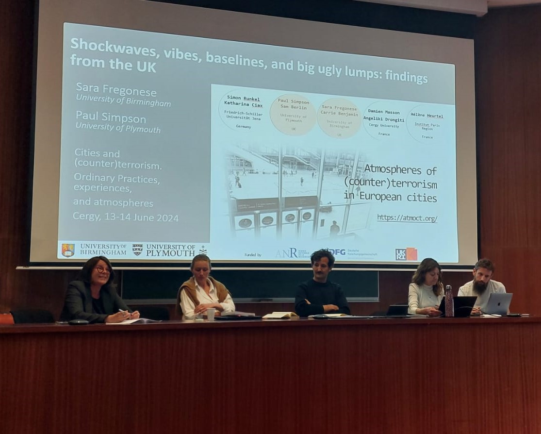 Atmospheres of Counterterrorism in European cities tweet media