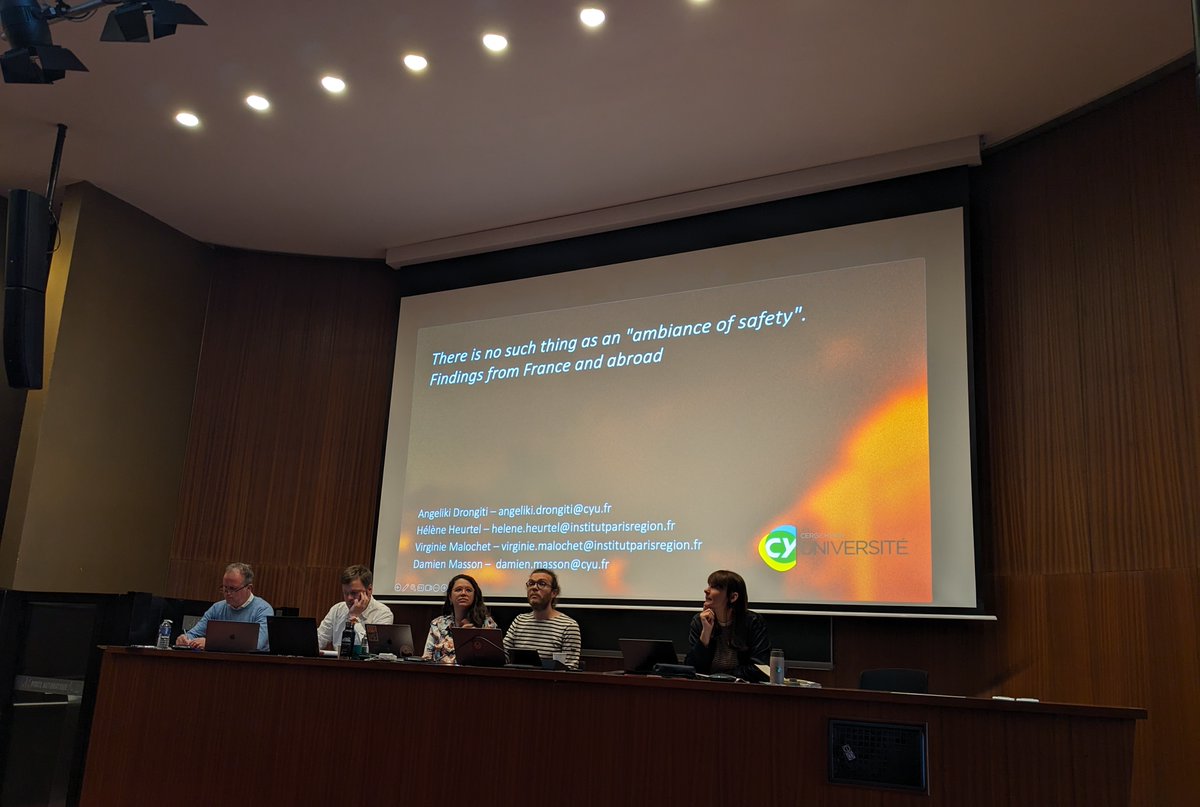 Atmospheres of Counterterrorism in European cities tweet media