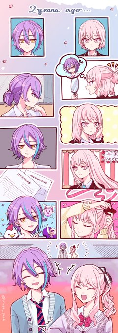 二回目の孤独の先に
#prsk_FA #屋上組
※タップ推奨(縦長漫画っぽいイラストです)
※屋上組の再会はやっぱり屋上が良いな!という妄想etcが含まれています🏫 