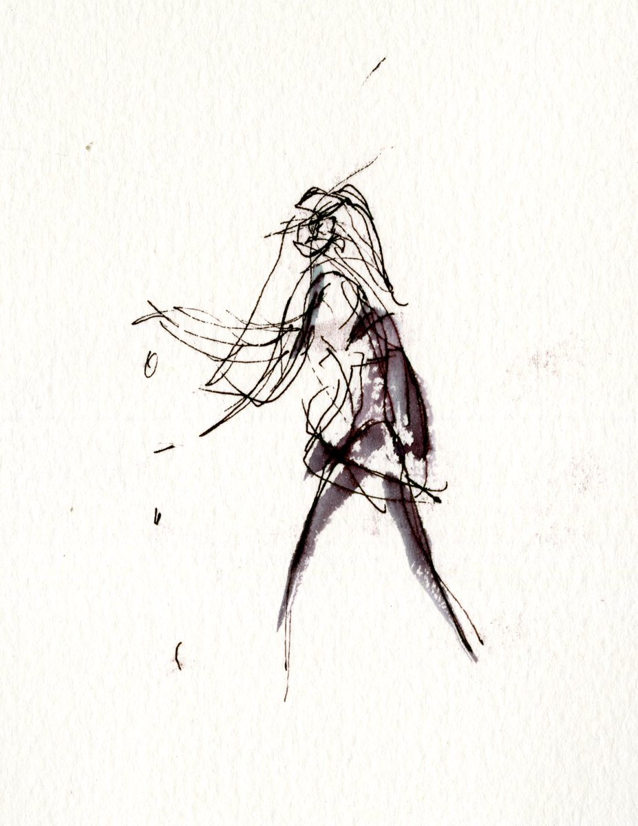 Congratulations @JacobFearnley01 &amp; <a href="/katieboulter/">Katie Boulter</a> on their successes at #rothesayopentennis Nottingham. So exciting to have witnessed them both live last Wednesday courtside when these small sketches were produced. #drawing #drawingsoftennis #sketch <a href="/the_LTA/">LTA</a>  @wimbledonlawnmuseum