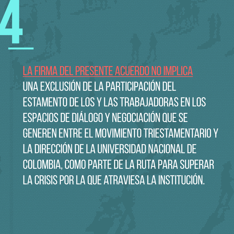 SintraunalM's tweet photo. Los acuerdos no dan por terminada la participación de las y los trabajadores en la triestamentaria. https://t.co/B8FnBtrIBT