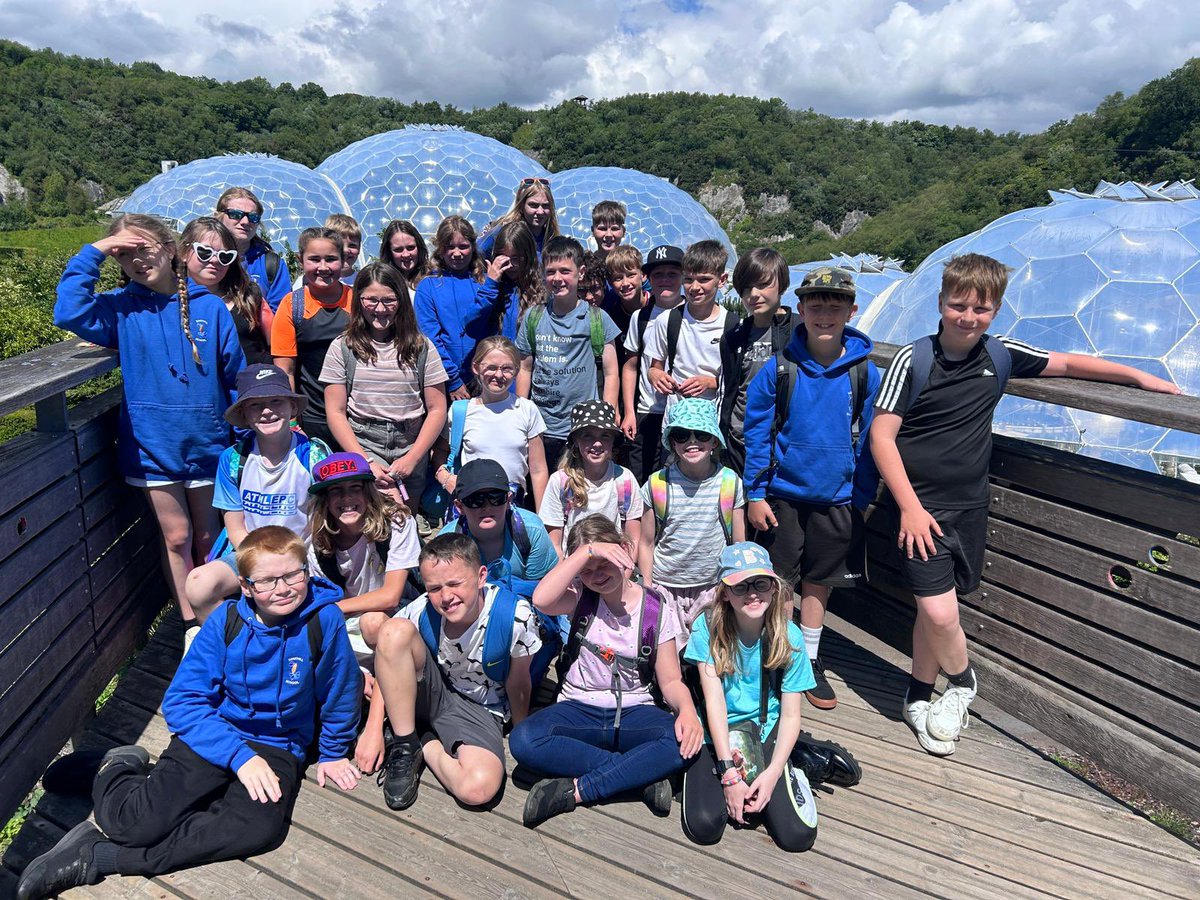 The first stop for our Year 6 class on their Cornish residential adventure this week is the truly fantastic (and much anticipated!) 𝐄𝐝𝐞𝐧 𝐏𝐫𝐨𝐣𝐞𝐜𝐭 and what wonderful weather they have too! ☀️
<a href="/EdenProject/">Eden Project</a>