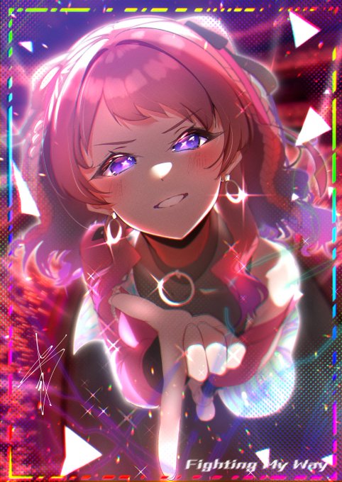 花海咲季ちゃん初描きです

かっこよく描きました!

#学マス 