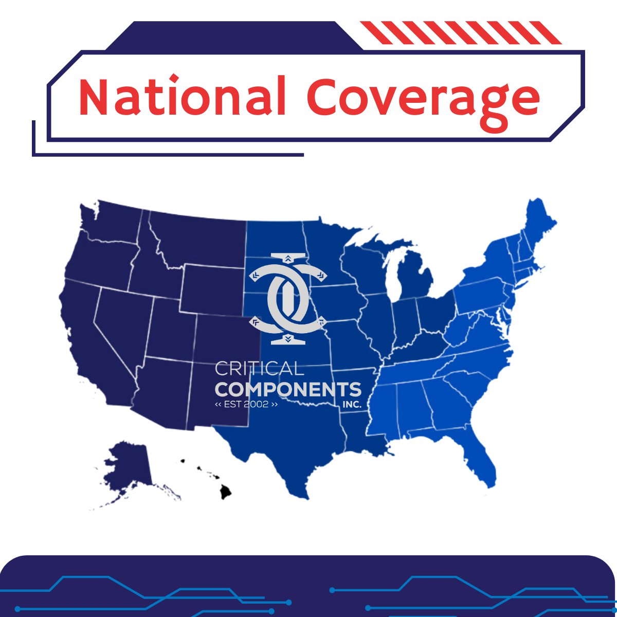 CCI's reach spans far and wide with National Coverage! 🌎 📷 Proudly providing top-notch service and support wherever you are.   

#NationalService #CCICoverage