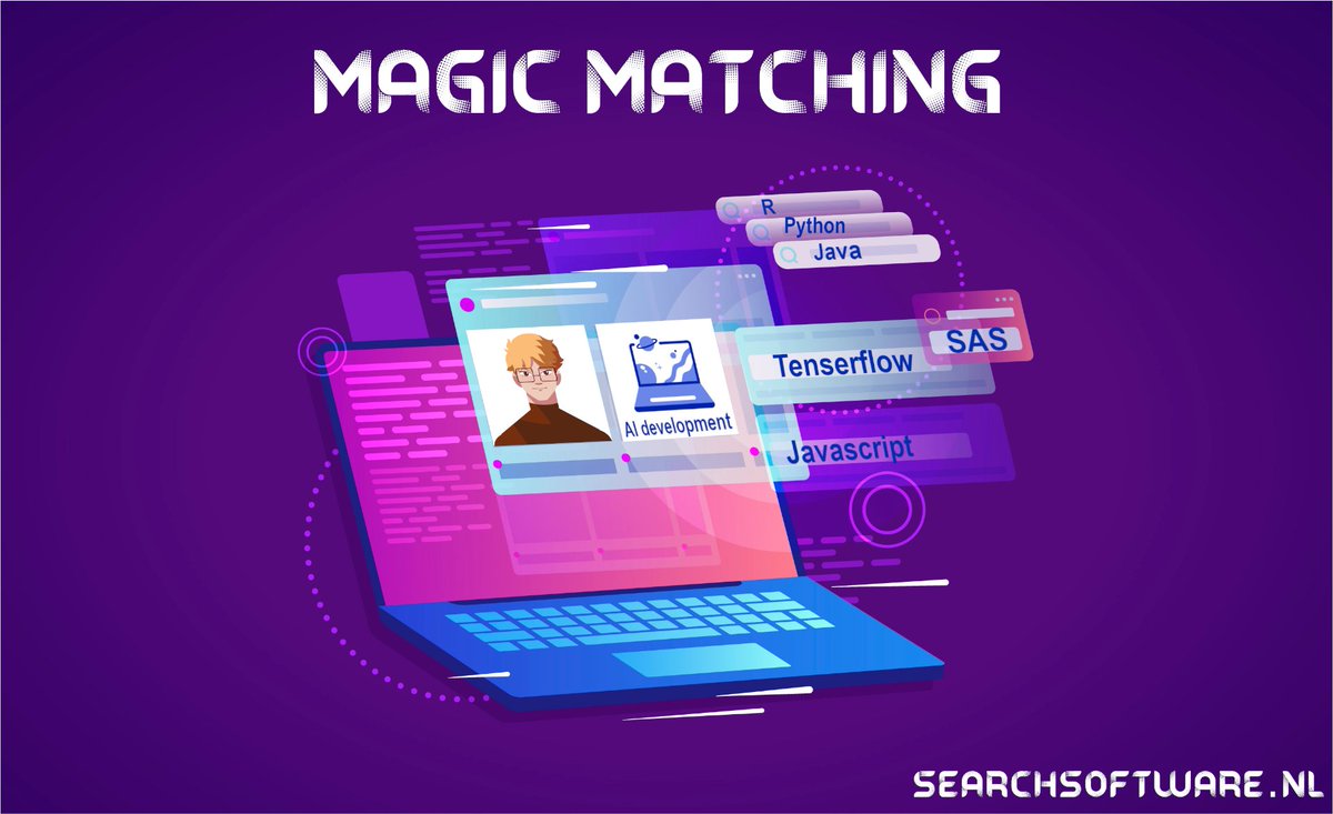 searchsoftware's tweet image. 🌟 Ontdek onze revolutionaire Magic Matching-feature! 🌟

Bespaar kostbare tijd en middelen door gebruik te maken van Magic Matching van Searchsoftware recruitmentsoftware .
#WervingenSelectie #MagicMatching #InnovatieOpHetWerk
