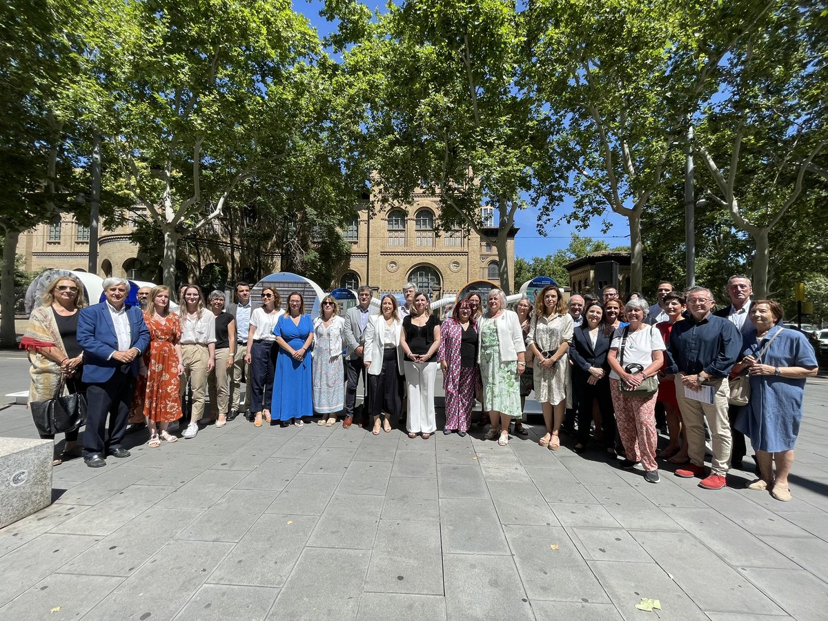 IIS Aragón (@iisaragon) on Twitter photo 📢 Hoy se ha inaugurado la exposición de Gran Vía “Explorando la frontera del conocimiento: Ciencia en Aragón” de <a href="/Aragoninvestiga/">Aragón Investiga</a>
👩🏼🔬Isabel Villaoslada y Pilar Espiau, investigadoras de <a href="/psancholab/">Psancholab</a>, son unas de las protagonistas de la muestra 📢 Hoy se ha inaugurado la exposición de Gran Vía “Explorando la frontera del conocimiento: Ciencia en Aragón” de <a href="/Aragoninvestiga/">Aragón Investiga</a>
👩🏼🔬Isabel Villaoslada y Pilar Espiau, investigadoras de <a href="/psancholab/">Psancholab</a>, son unas de las protagonistas de la muestra