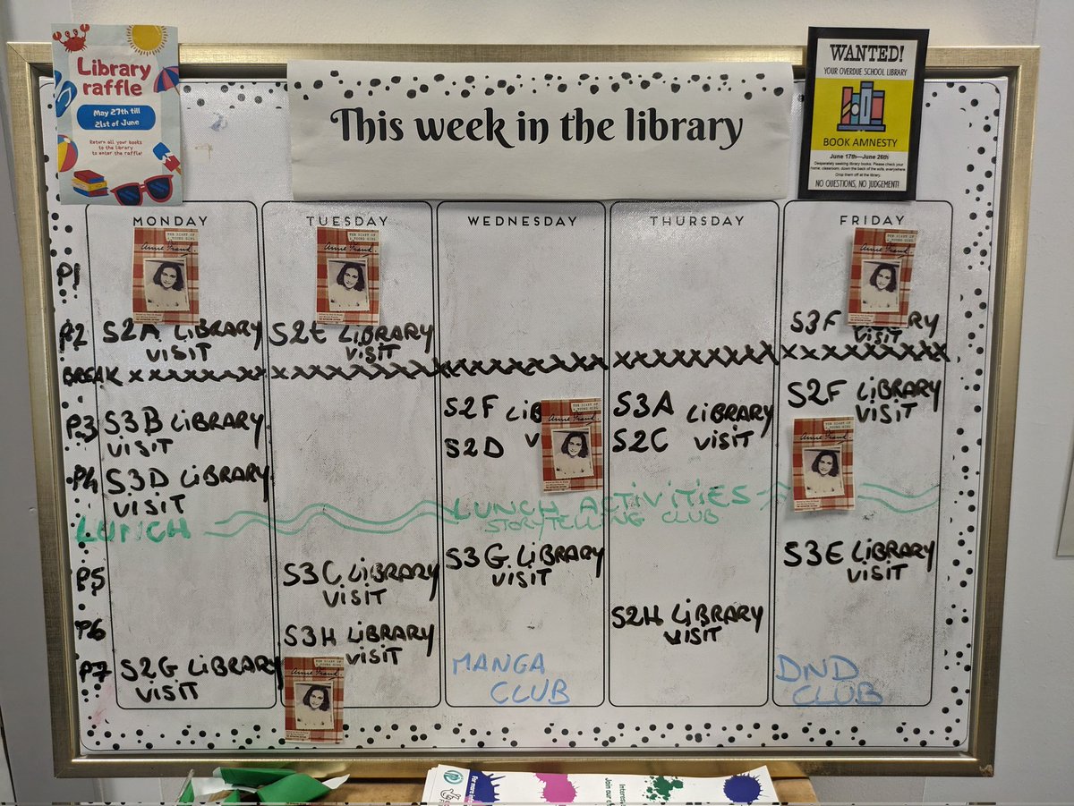 St Mungo's Academy library tweet media