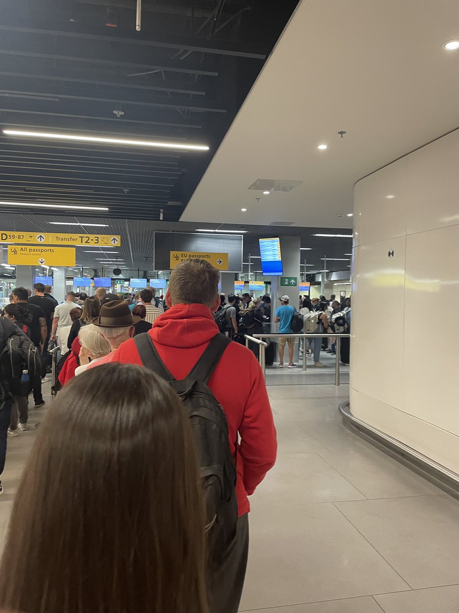 Thanks to those that voted for #brexit. I’m loving the benefits <a href="/Schiphol/">Schiphol</a> right now