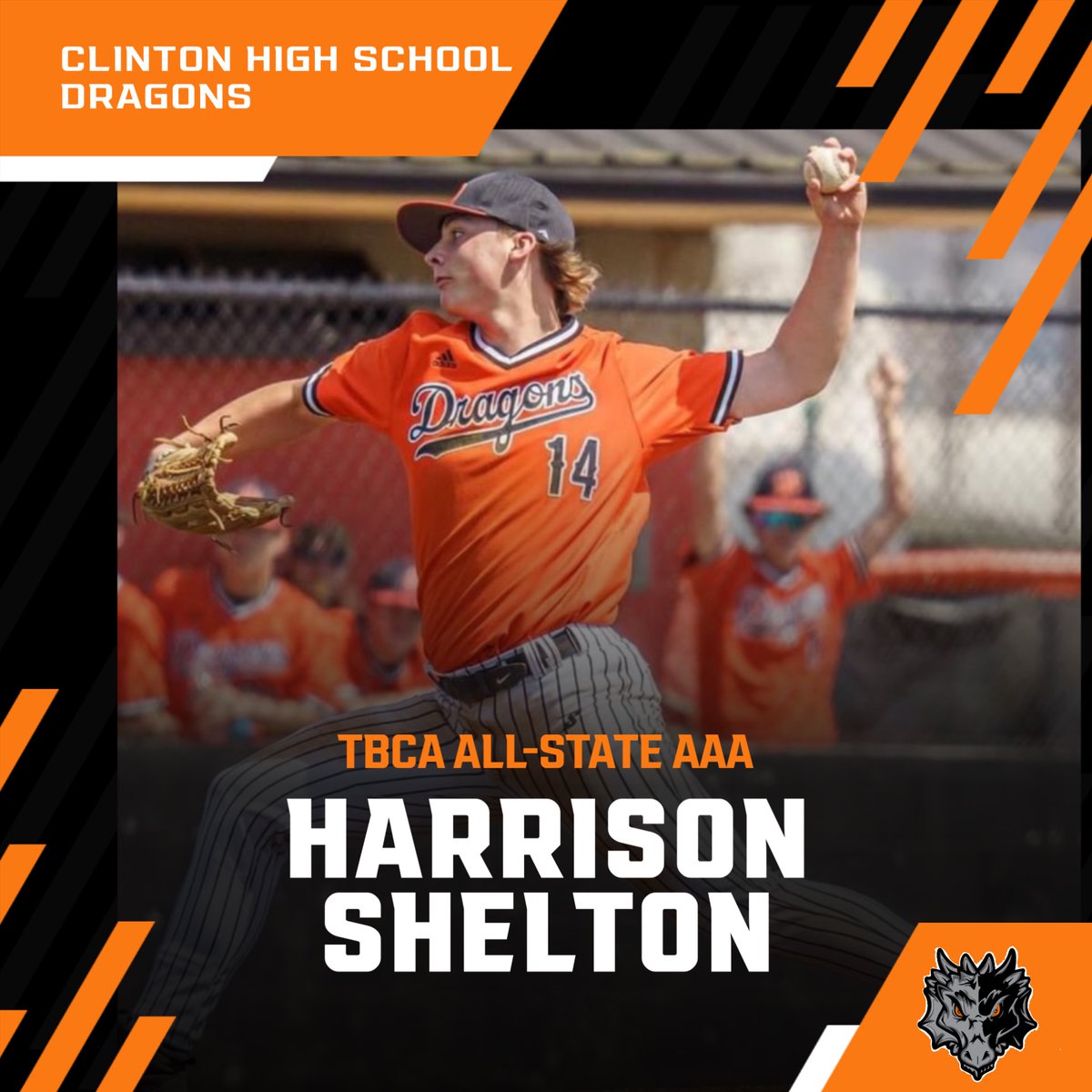 Congrats to Harrison Shelton being named TBCA All-State AAA for a 2nd year in a row!
