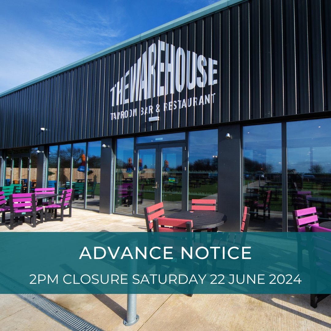 Heads up! @warehousebar will be closing early this Saturday for a private function.