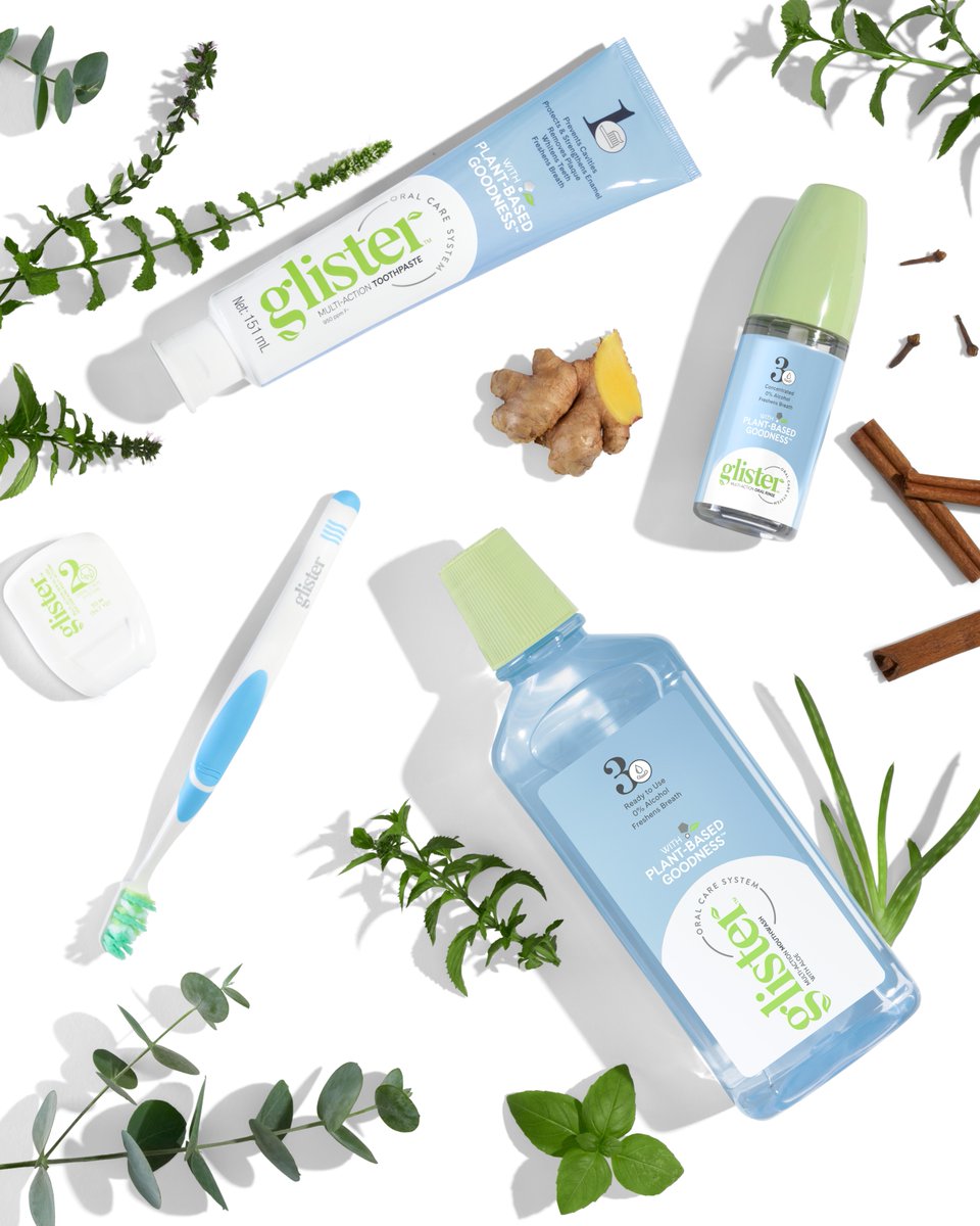 Amway's tweet photo. Proven, powerful, plant-based. You CAN have it all! ✨🦷✨

#Glister Oral Care products are formulated with the proven power of fluoride and some of our favorite naturally derived ingredients — like Nutrilite-certified peppermint.

#Amway #AmwayLife https://t.co/WLYiw4pfcK