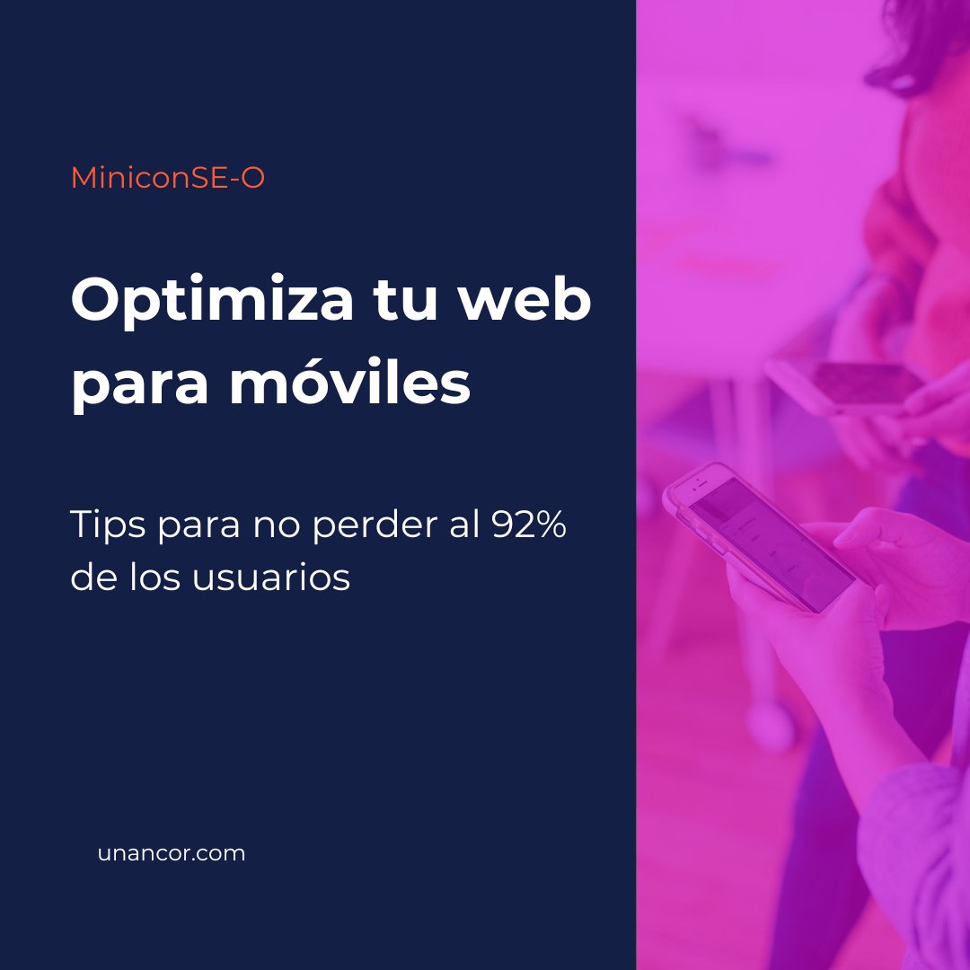 El 92% de los usuarios accede a internet por móvil. Optimiza tu web para con estos consejos:
👉Crea el diseño móvil primero.
👉Configura correctamente los breakpoints.
👉Usa herramientas como Responsive Test Tool.
👉Analiza con Google Analytics.
👉Optimiza la velocidad de carga.