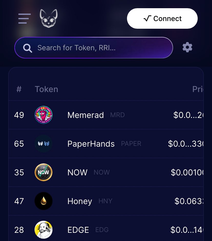 To return to the top 50 crypto assets of <a href="/radixdlt/">Radix - Radically Different DeFi</a> is an honor, let's go! $MRD