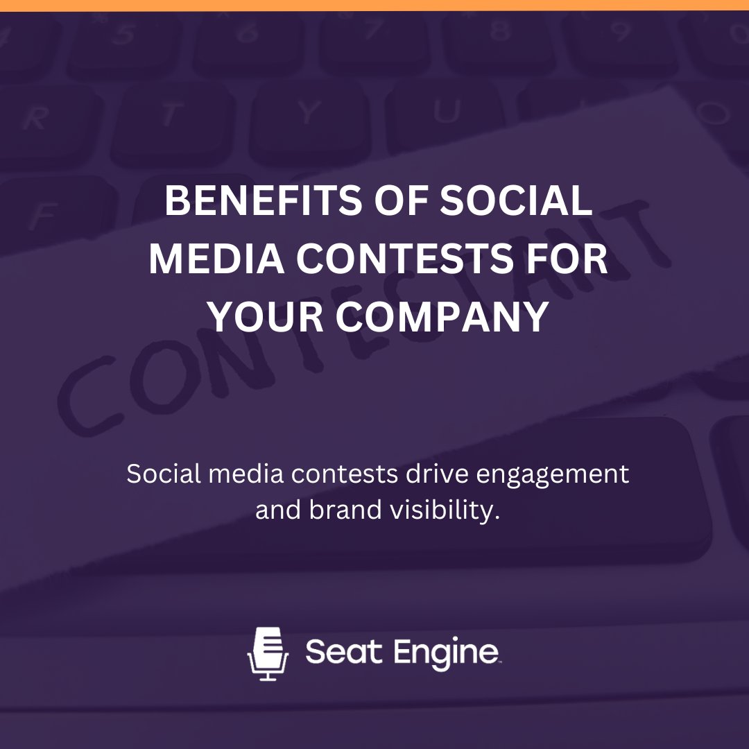 Boost your brand visibility and engage your audience with exciting social media contests!

seatengine.com/blog/ticket-gi…

#SocialMediaContests #BrandEngagement