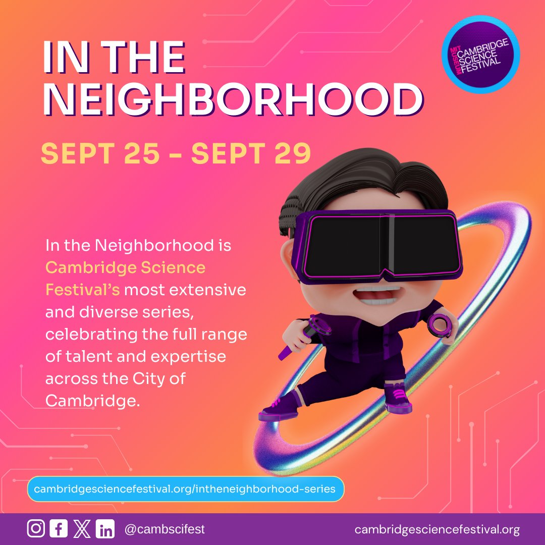 We've extended our Call for Entry to Friday, June 21, to make sure that everyone who wants to organize an event at this year's Festival can do so.

Find out how to register your event by visiting: bit.ly/CSFCallForEntry