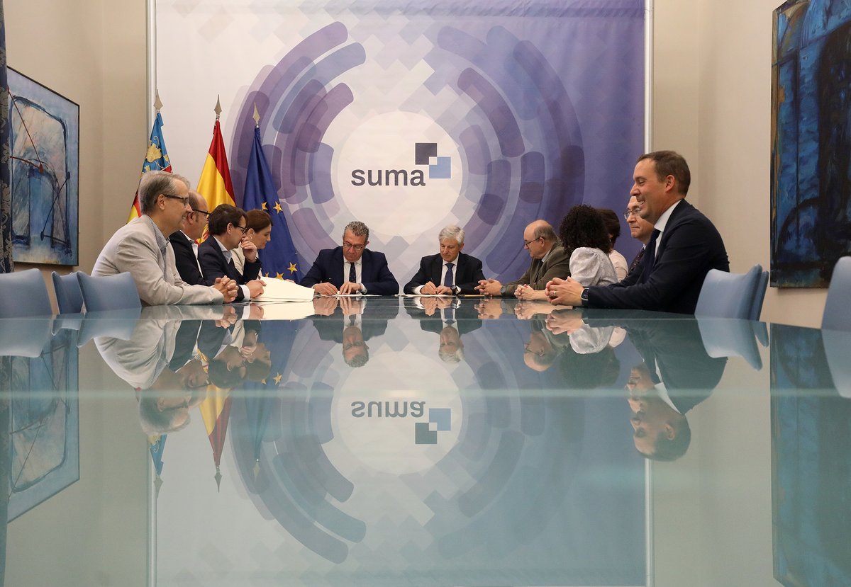 Nuestro ente <a href="/SumaAlicante/">Suma Gestión Tributaria</a> renueva su convenio de colaboración con la Dirección General del Catastro ✍️

El presidente Toni Pérez suscribe este nuevo acuerdo que favorece una actualización continua e integral de la información catastral 🔹